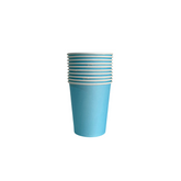 VASO POLIPAPEL COLO CELESTE X10
